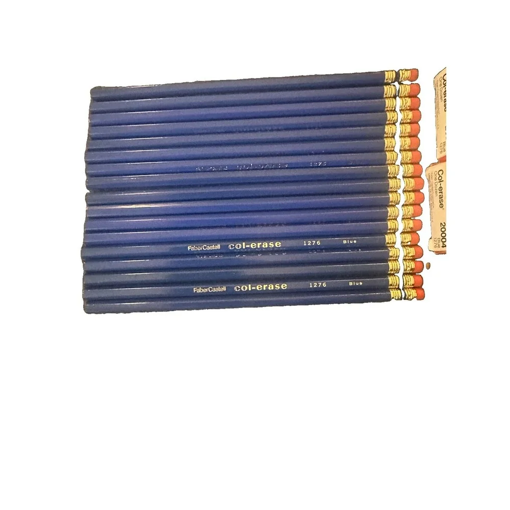 Faber-Castell Col-Erase Blue Pencils 20004 17 - #1276 With Boxes